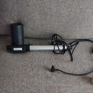 Sleek Black and Silver Electronics Mount